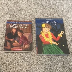 Great Molly American Girl book set